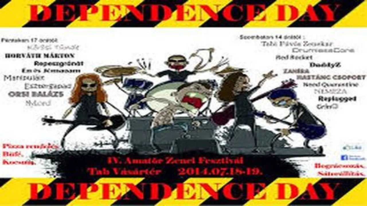 Dependence Day - Amatőr Zenei Fesztivál 2024 Tab